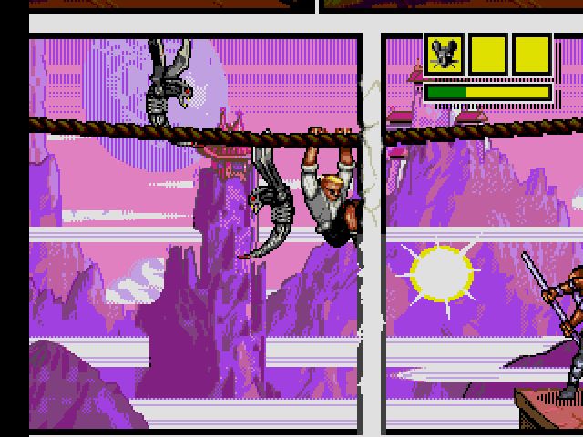 Comix Zone screenshot - Episode 2: Welcome to the Temple  Page 1